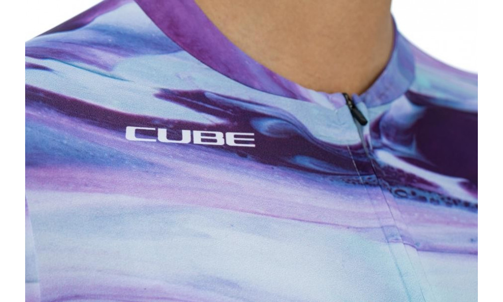 Cycling jersey Cube Blackline WS ART S/S pattern - 4