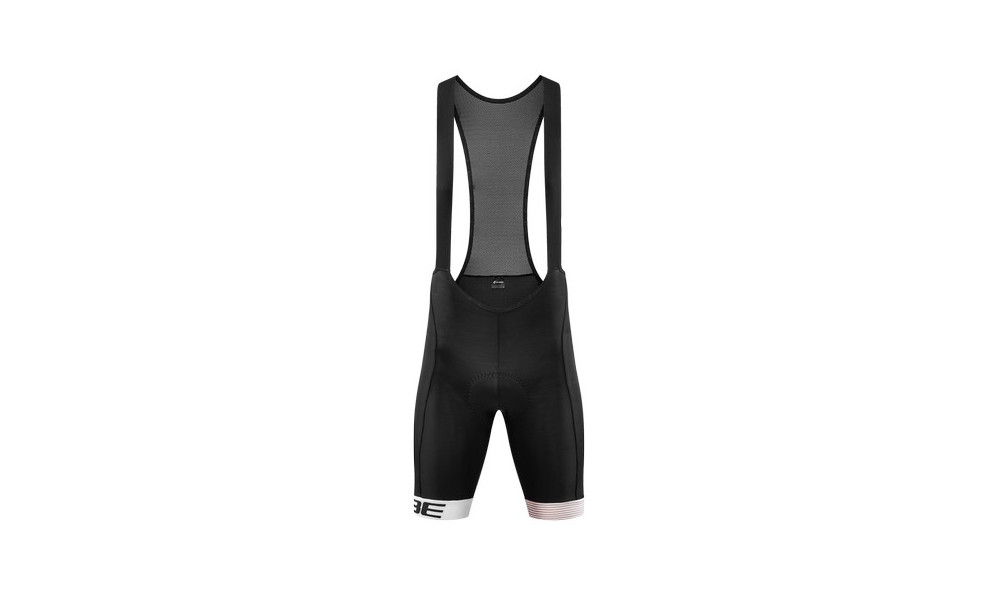 Cycling bibshorts Cube Teamline black'n'white - 1