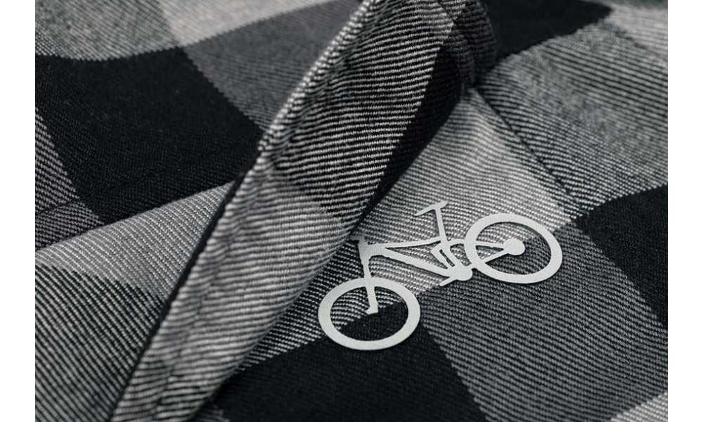 Shirt Cube Work L/S grey check - 3