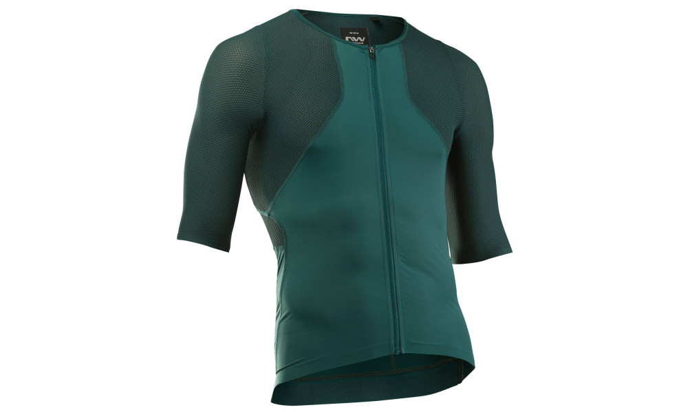 Pyöräilypaita Northwave Extreme Rock S/S petrolium - 1