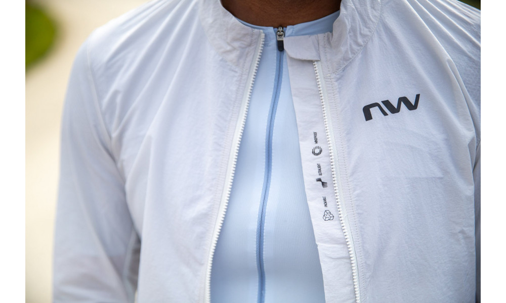 Pyöräilytakki Northwave Extreme Light Wind light grey - 3