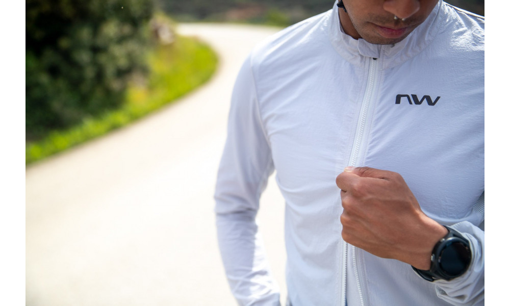 Pyöräilytakki Northwave Extreme Light Wind light grey - 14