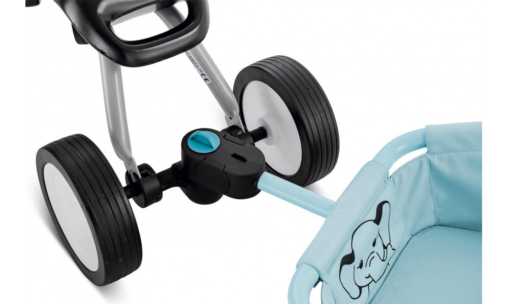 Tasapainopyörä PUKY Traily retro-blue/ blue - 3