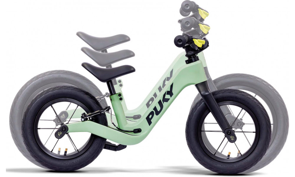 Tasapainopyörä PUKY Next Bundle 12" 14" green - 3