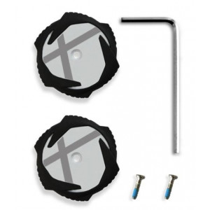 Kengännauhoituspyörä Northwave SLW X-Dial white-black (2kpl.)