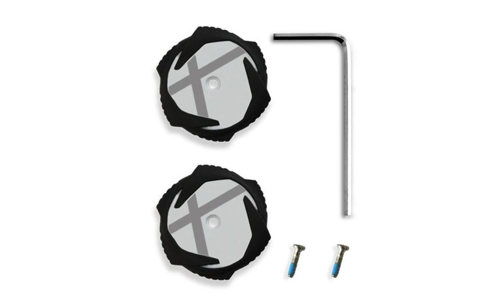 Kengännauhoituspyörä Northwave SLW X-Dial white-black (2kpl.) 