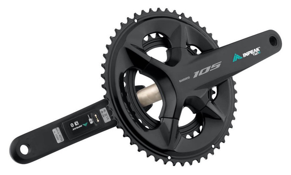 Kampisarja tehomittarilla INPEAK Twin2 Shimano 105 FC-R7100 52-36T - 8