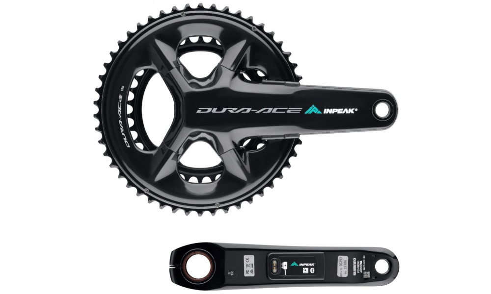 Kampisarja tehomittarilla INPEAK Twin2 Shimano Dura-Ace FC-R9200 50-34T - 6