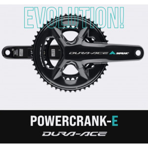 Kampisarja tehomittarilla INPEAK Twin2 Shimano Dura-Ace FC-R9200 52-36T