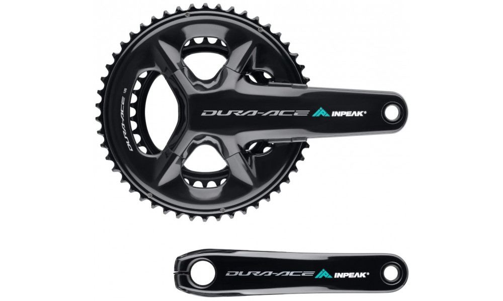 Kampisarja tehomittarilla INPEAK Twin2 Shimano Dura-Ace FC-R9200 54-40T - 1
