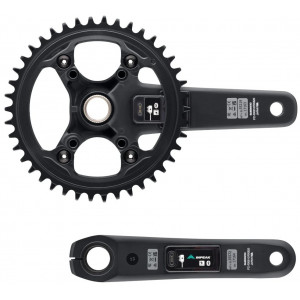 Kampisarja tehomittarilla INPEAK Twin2 Shimano GRX FC-RX820-1 42T