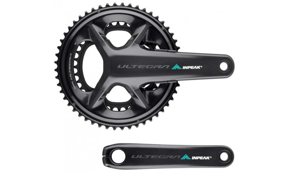 Kampisarja tehomittarilla INPEAK Twin2 Shimano Ultegra FC-R8100 50-34T - 1