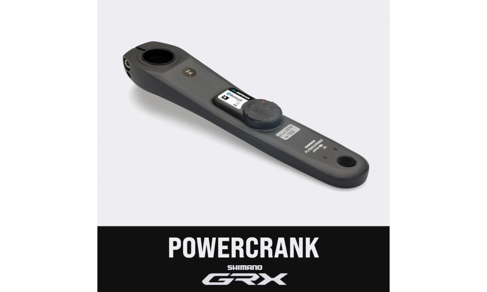 Kampi tehomittarilla INPEAK Powercrank Shimano GRX FC-RX820 (12sp) - 2