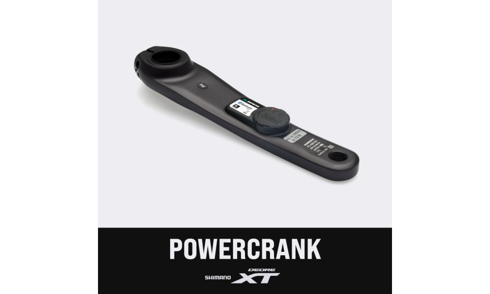 Kampi tehomittarilla INPEAK Powercrank Shimano XT FC-M8100 - 2