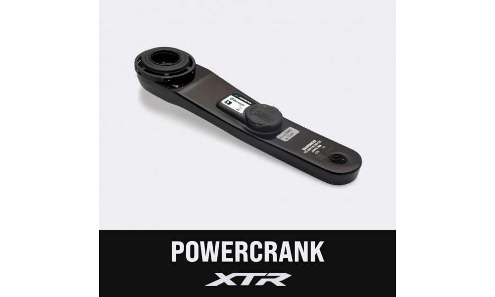Kampi tehomittarilla INPEAK Powercrank Shimano XTR FC-M9100 - 2