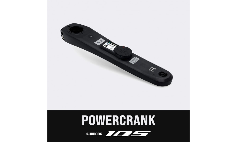 Kampi tehomittarilla INPEAK Powercrank Shimano 105 FC-R7100 - 2
