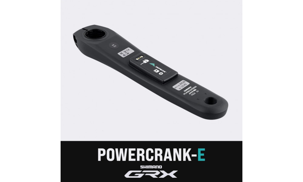 Kampi tehomittarilla INPEAK Powercrank-E Shimano GRX FC-RX820 (12sp) - 2