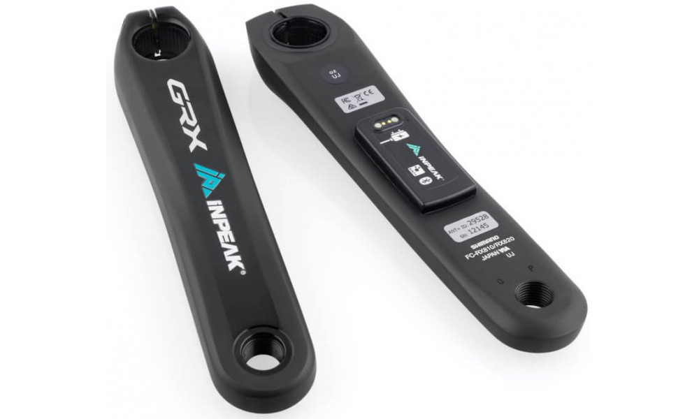 Kampi tehomittarilla INPEAK Powercrank-E Shimano GRX FC-RX820 (12sp) - 5
