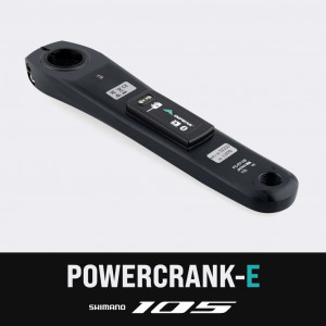 Kampi tehomittarilla INPEAK Powercrank-E Shimano 105 FC-R7100