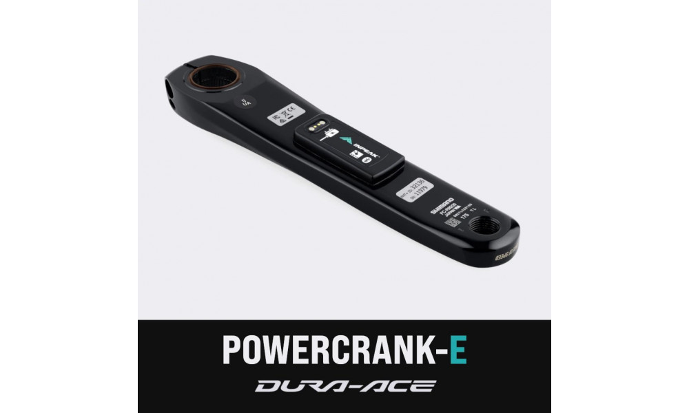 Kampi tehomittarilla INPEAK Powercrank-E Shimano Dura-Ace FC-R9200 - 2