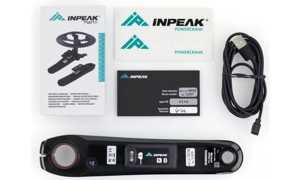 Kampi tehomittarilla INPEAK Powercrank-E Shimano Dura-Ace FC-R9200 - 4