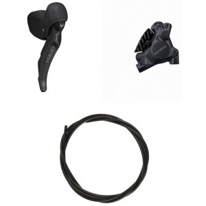 Levyjarru taka Shimano GRX ST-RX610 (R) + BR-RX410 (R) J-Kit flat 2x12-speed