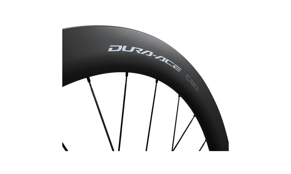 Etupyörä 28" Shimano DURA-ACE WH-R9270-C60-TL Carbon 12mm E-Thru Disc CL - 2