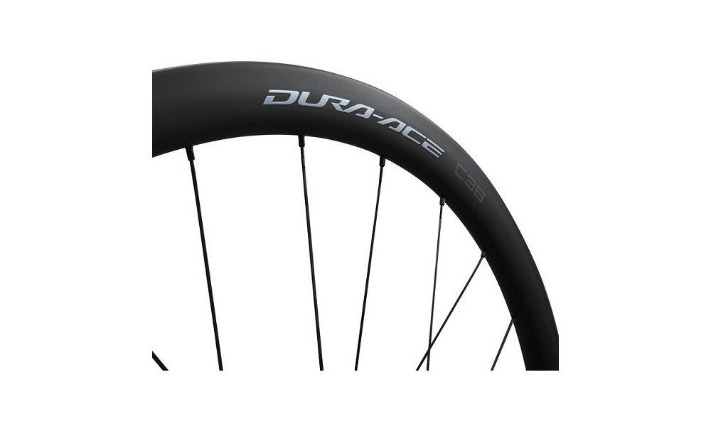 Takapyörä 28" Shimano DURA-ACE WH-R9270-C36-TL Tubeless Carbon 24H 622 CL 12x142 12-speed HG - 2