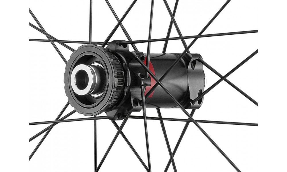 Polkupyörän pyöräsarja Fulcrum Rapid Red 5 2WF-R C23 AFS front HH12 + KIT HH15 - rear HH12/142 with DRP - 5