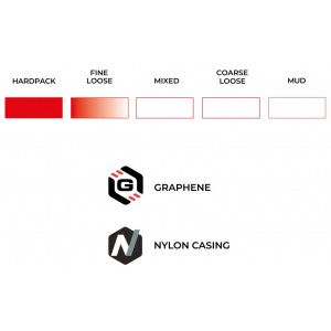 Rengas 28" Vittoria Terreno T10 Hardpack G2.0 TLR Fold 700x32c / 32-622 black