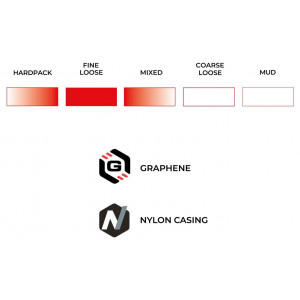 Rengas 28" Vittoria Terreno T30 Fine Loose G2.0 TLR Fold 700x33c / 33-622 black