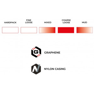 Rengas 28" Vittoria Terreno T80 coarse loose G2.0 TLR Fold 700x33c / 33-622 black