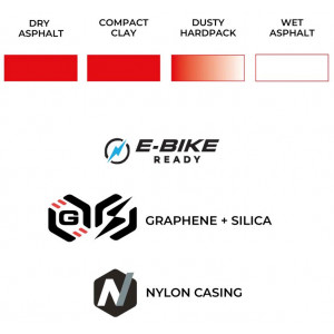 Rengas 20" Vittoria Veloce BMX 20x1.90 G2.0 Fold 20x1.90 / 48-406 black