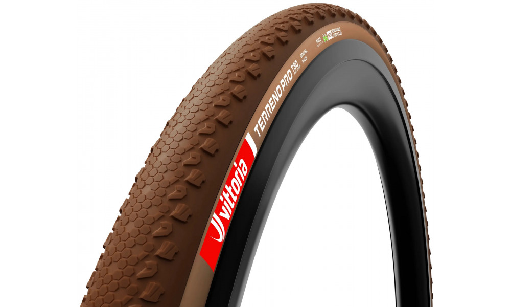 Rengas 28" Vittoria Terreno Pro T30 fine loose TLR Fold 700x35c / 35-622 natural - 1