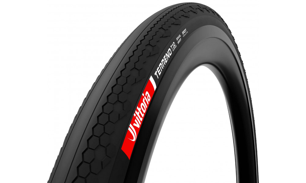 Rengas 28" Vittoria Terreno T10 Hardpack Fold 700x38c / 40-622 black - 1