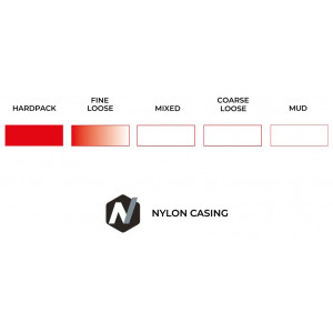 Rengas 28" Vittoria Terreno T10 Hardpack Fold 700x38c / 40-622 black