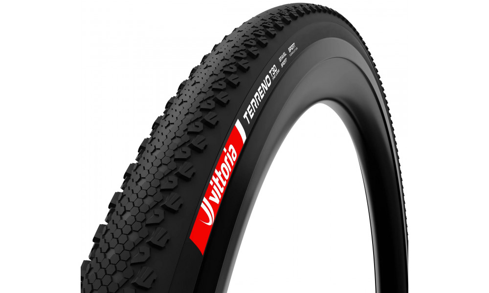 Rengas 28" Vittoria Terreno T30 Fine Loose Rigid 700x35c / 37-622 black - 1