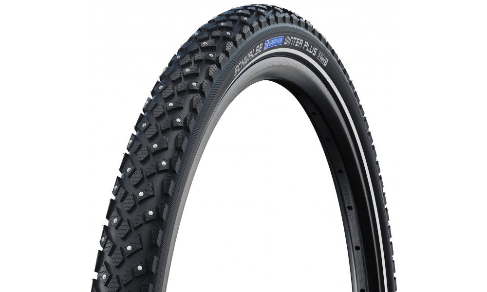 Rengas 28" Schwalbe Winter HS 396 Active Wired 42-622 / 28x1.60 Black-Reflex - 1