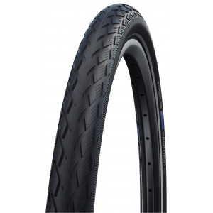 Rengas 28" Schwalbe Marathon HS 420 Perf Wired 37-622 / 28x1.40 Black-Reflex