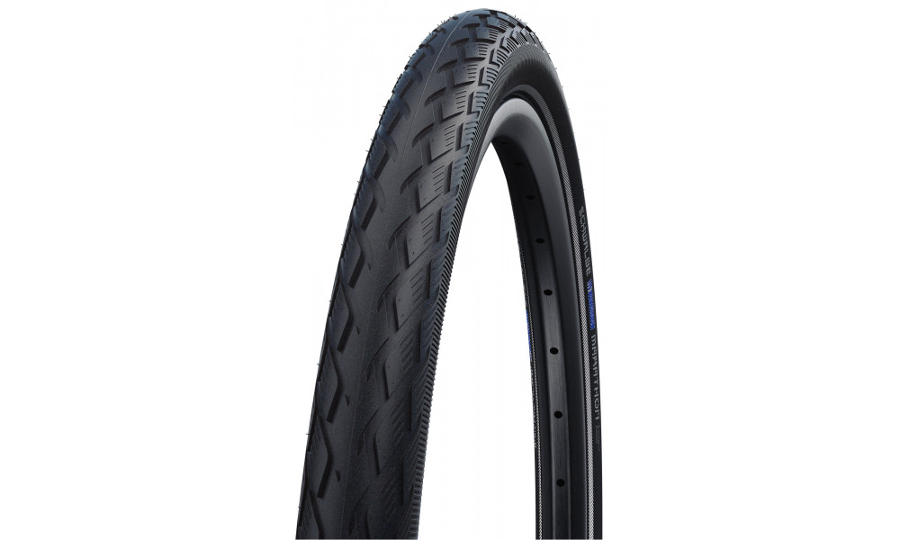 Rengas 28" Schwalbe Marathon HS 420 Perf Wired 40-622 / 28x1.50 Black-Reflex - 1