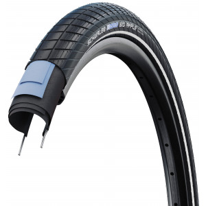 Rengas 28" Schwalbe Big Apple HS 430 Perf Wired 55-622 / 29x2.15 Black-Reflex