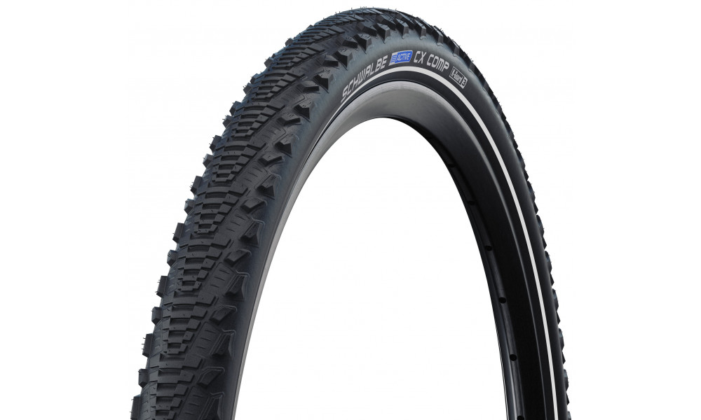 Rengas 28" Schwalbe CX Comp HS 369 Active Wired 40-622 / 28x1.50 Black-Reflex - 1