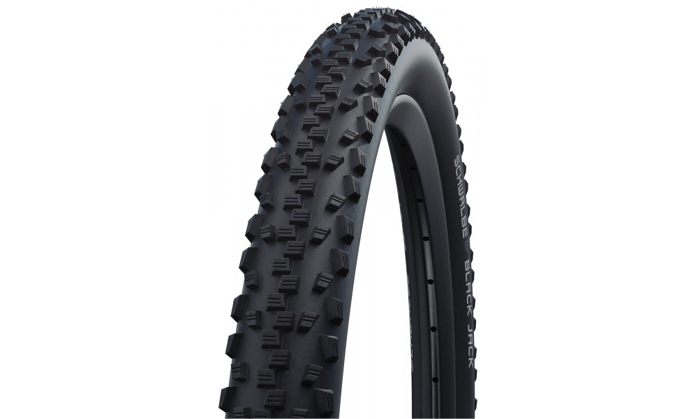 Rengas 26" Schwalbe Black Jack HS 407 Active Wired 54-559 / 26x2.10 Black - 1