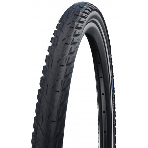 Rengas 28" Schwalbe Silento HS 421 Active Wired 42-622 / 28x1.60 Black-Reflex