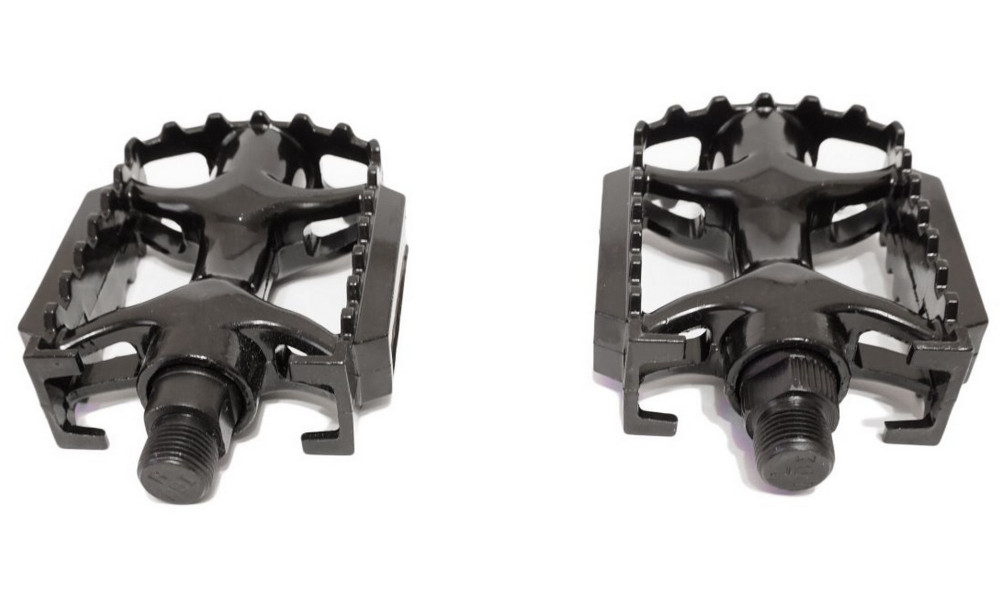 Polkimet Azimut MTB black Alu 9/16" w/bearings and reflectors (1003) - 5