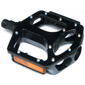 Polkimet VP-559 Alu BMX axle CR-MO Screw-in pins black