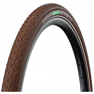 Rengas 28" Schwalbe Road Cruiser HS 484 Active Wired 42-622 / 28x1.60 Brown-Reflex