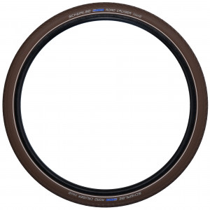 Rengas 28" Schwalbe Road Cruiser HS 484 Active Wired 42-622 / 28x1.60 Brown-Reflex