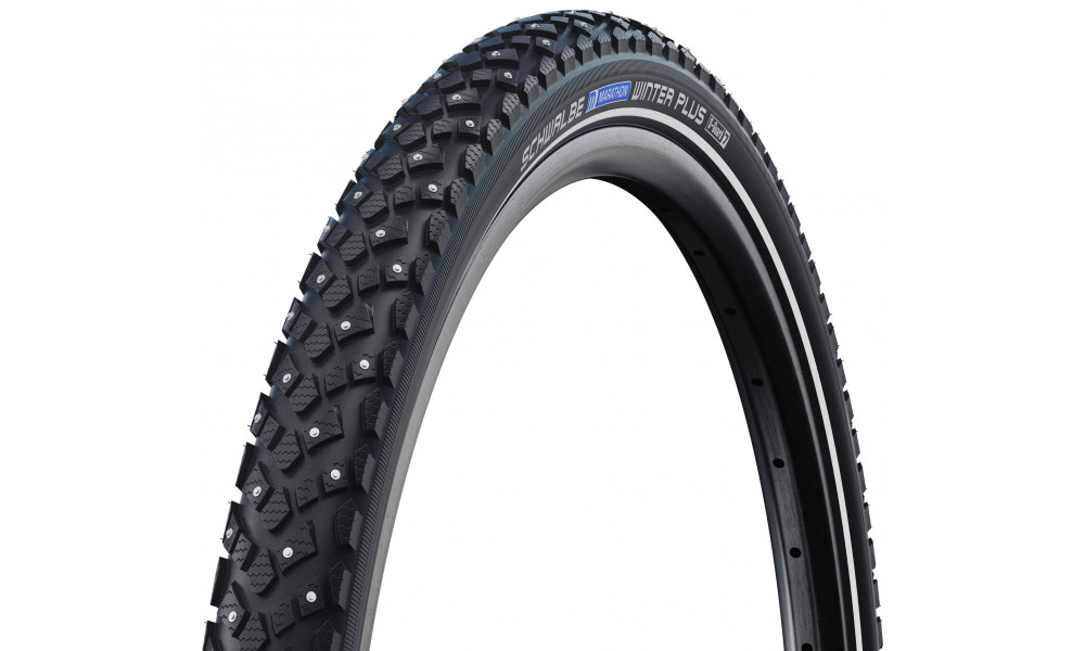 Rengas 28" Schwalbe Marathon Winter Plus HS 396 Perf Wired 35-622 / 28x1.35 Reflex - 1