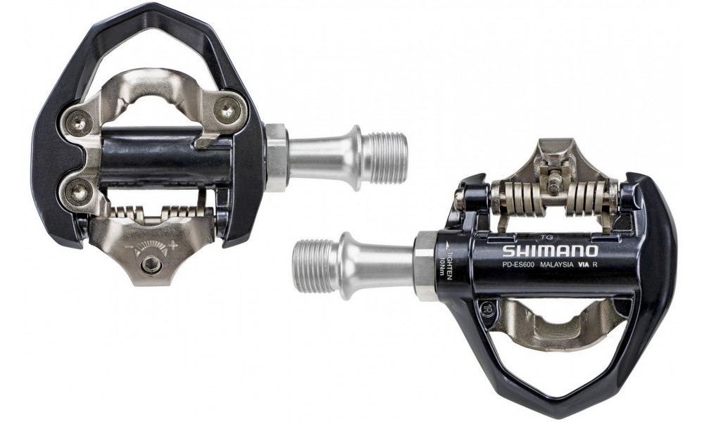 Polkimet Shimano Road/Fitness/Gravel PD-ES600 SPD + SM-SH51 - 2